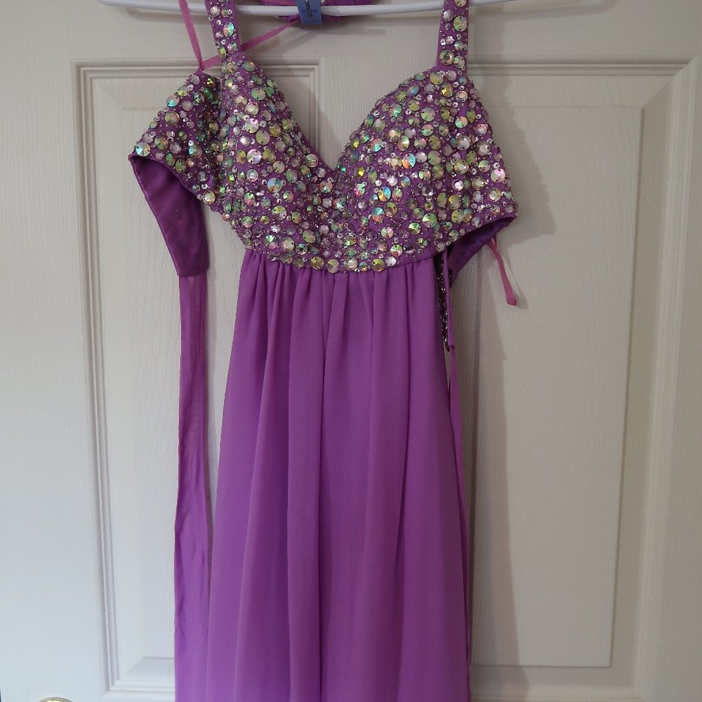 JUMP Apparel Prom/Pageant Bejewel Dress